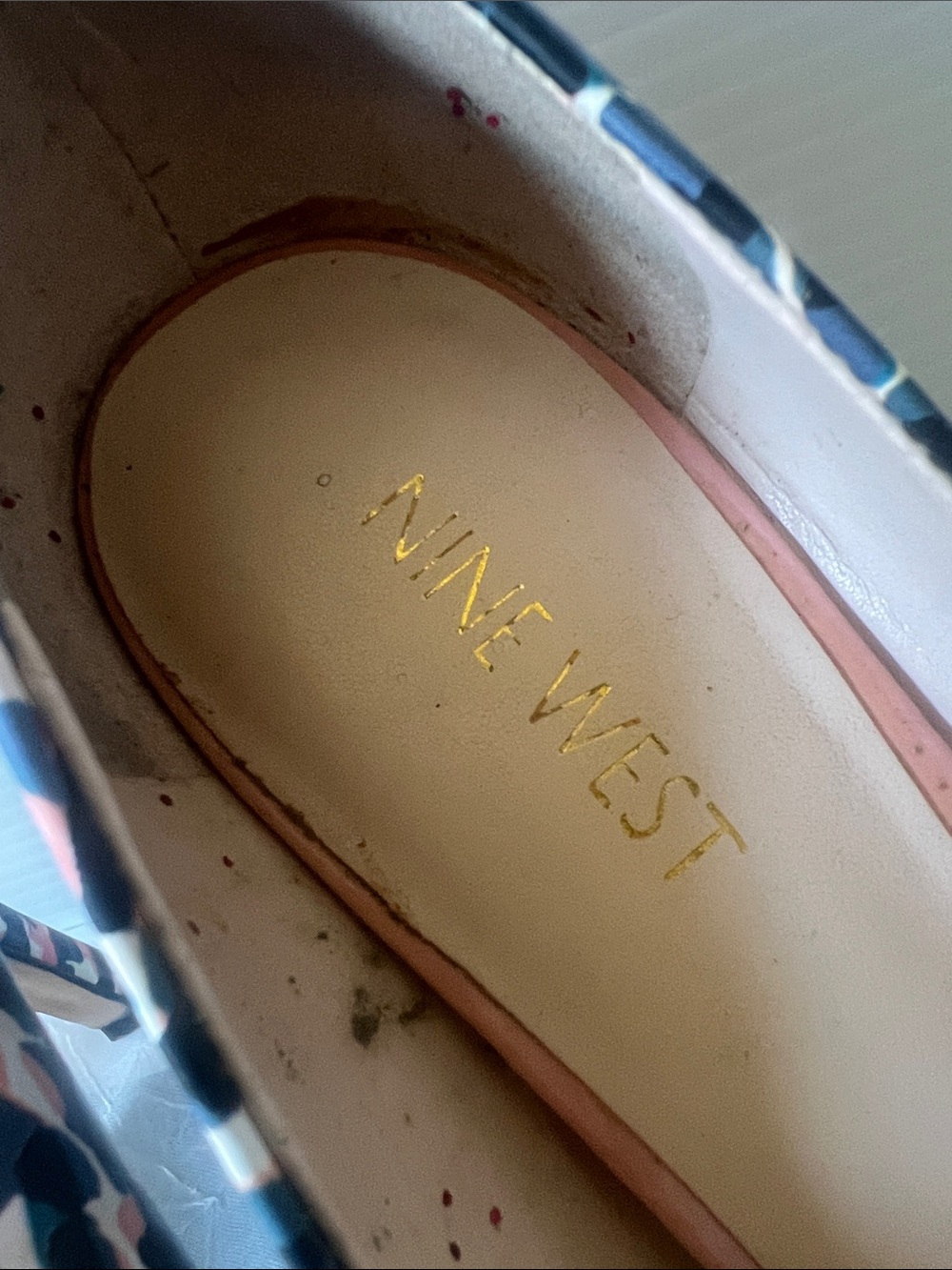 Anne Klein Multi-Color Patterned Pointed-Toe Pumps - Picture 2 of 6